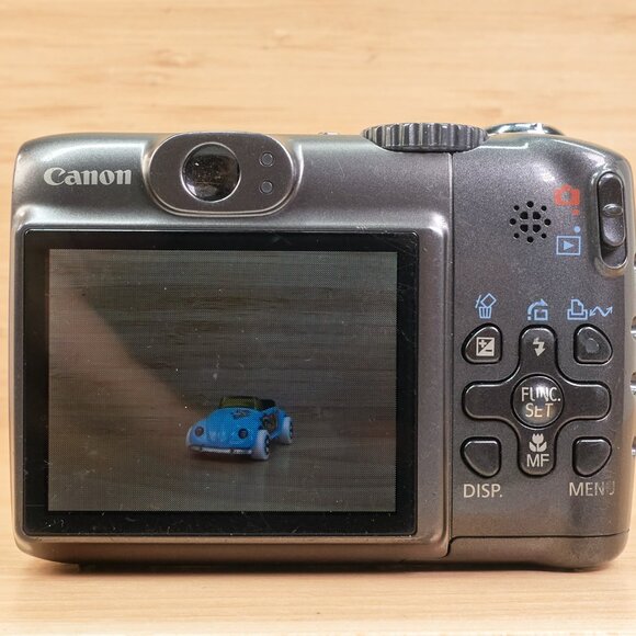 Canon PowerShot A590 IS / 8MP Digital Camera / 4x Zoom / Image Stabilizer - Picture 7 of 11